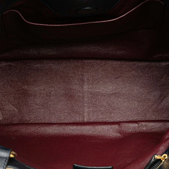 GUCCI Authentic Cream Leather Horsebit Shoulder Bag - Picture 6 of 10